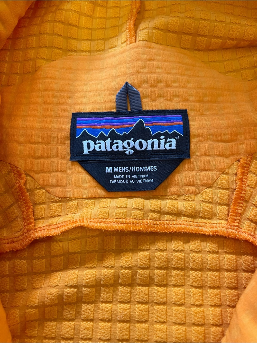 Patagonia R1 Techface hoody jacket bright orange men’s medium style 83576SP20 - Picture 8 of 13